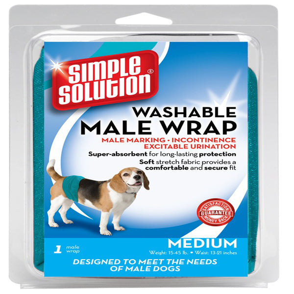 BRM DIAPER WASHBL WRAP MALE MD