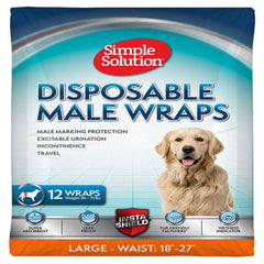 BRM DIAPER DSPL WRAP MALE LG