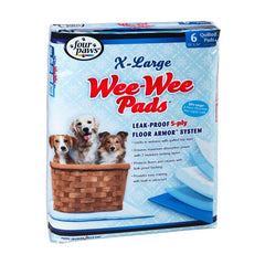 FOU PADS WEE WEE XL 6CT