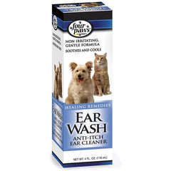 FOU RMDY CLNR EAR WASH 4OZ