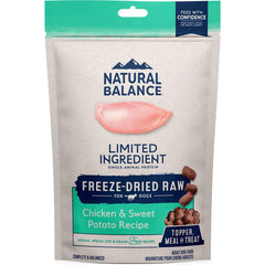 NBP DRY FD RAW CHKN/SWPOT 6OZ