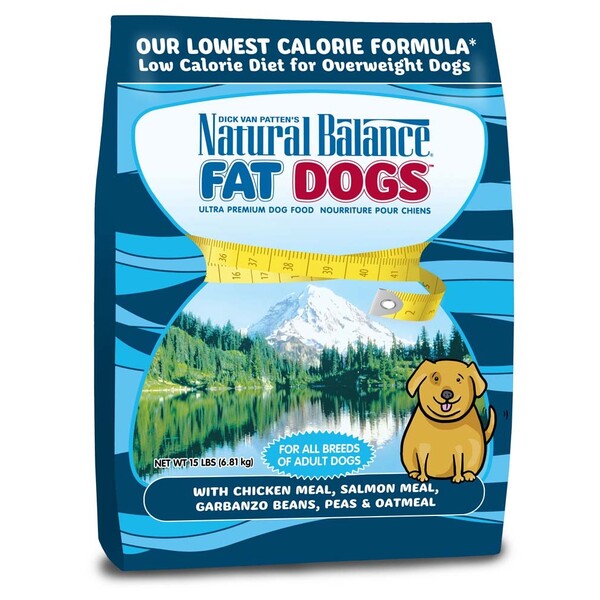 NBP DRY FAT DOGS CHKN/SLMN15#